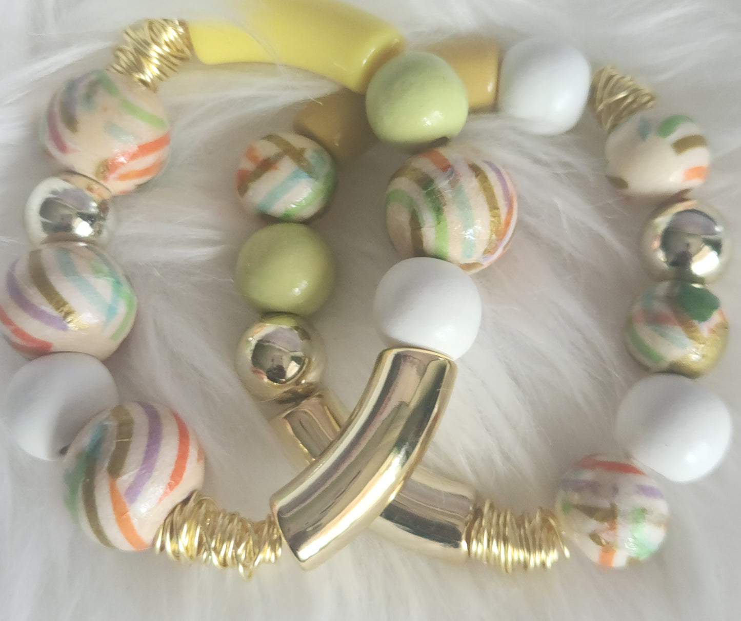 Sunshine Bead Bracelet