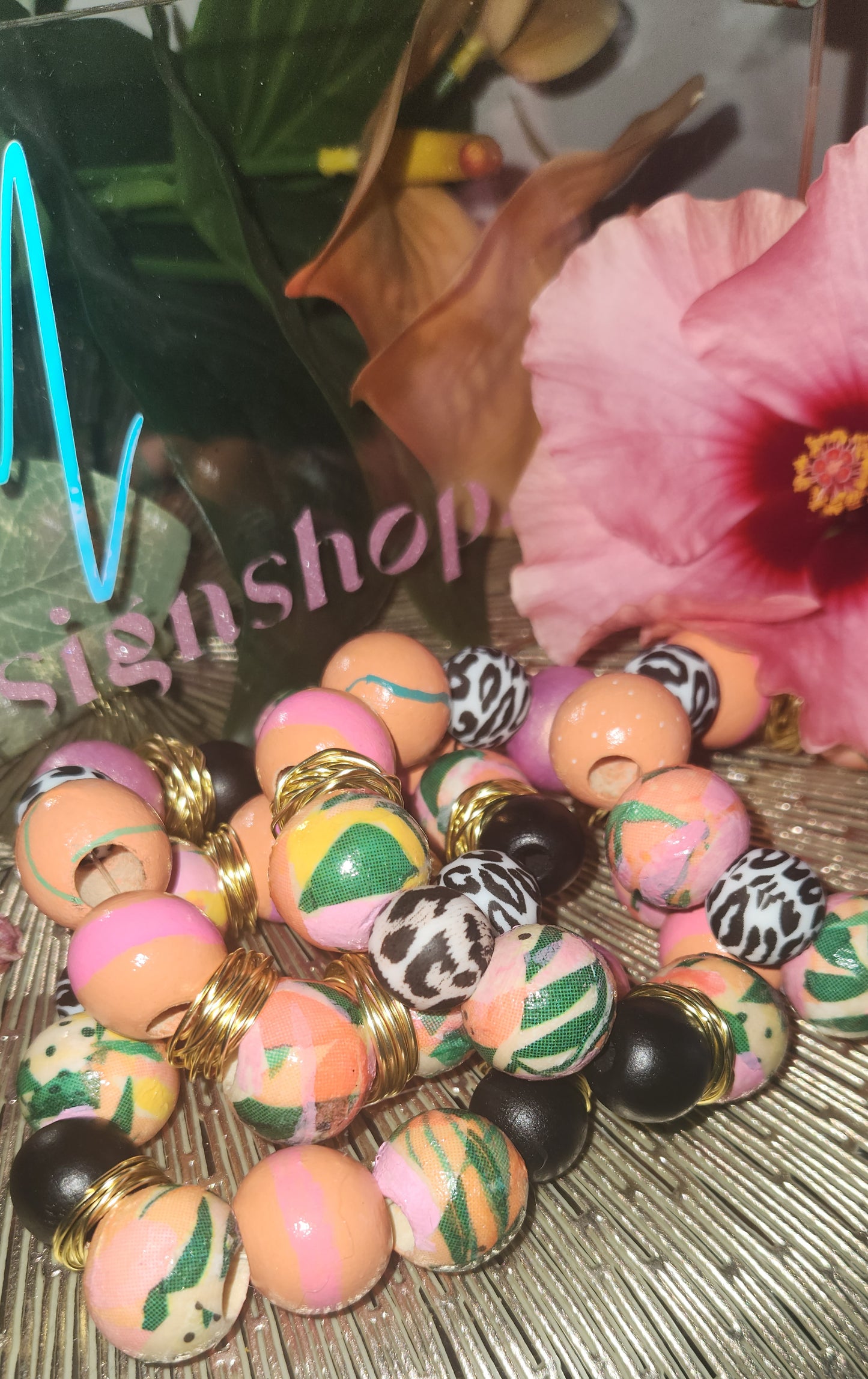 Large Bead Bracelet