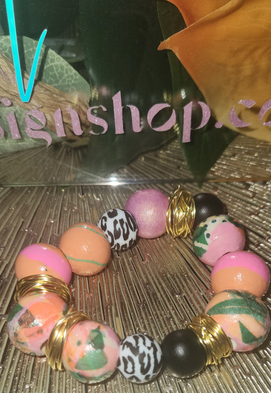 Large Bead Bracelet