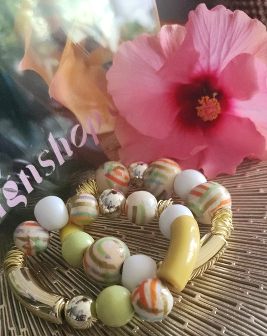 Sunshine Bead Bracelet